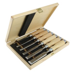 Narex Boxed 6-Piece Bench Chisel Set