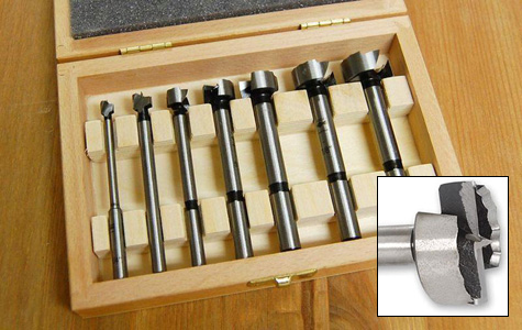 Fisch Forstner Bit Set