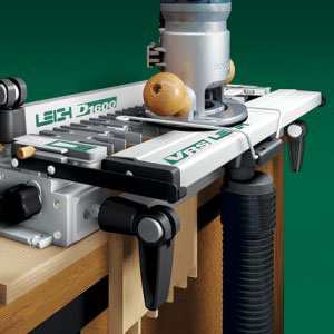 Vacuum & Router Support for Leigh Dovetail Jigs