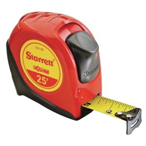 Starrett EXACT Measuring Tape - 1 inch x 25 foot