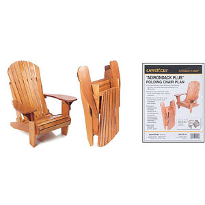  Adirondack Folding Chair Plan 