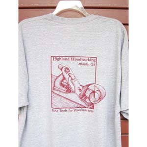 Highland Woodworking Gray Short Sleeve T-Shirt
