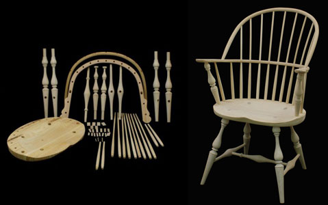 Sackback Windsor Chair Kit