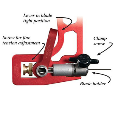 Knew Concepts Titanium Birdcage Fretsaws