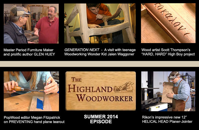 Woodworking Web TV - Summer 2014