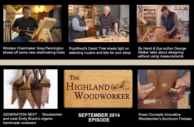 Woodworking Web TV - Fall 2014