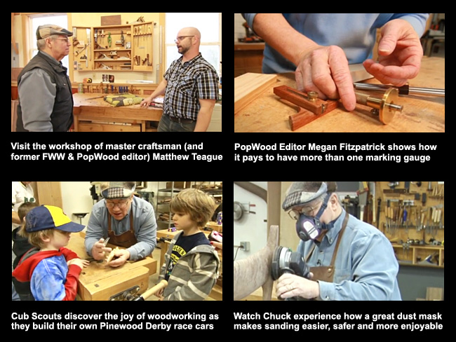 Woodworking Web TV - April 2015