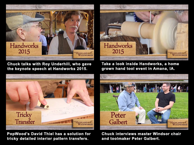 Woodworking Web TV - July 2015