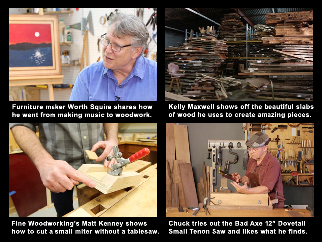 Woodworking Web TV - July 2016