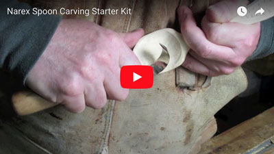 Narex Spoon Carving Kit video