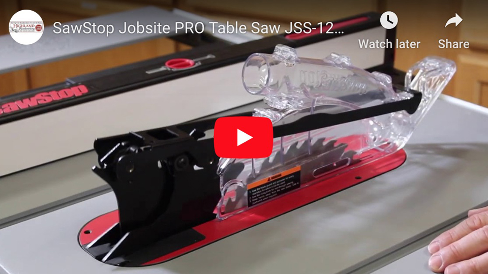 SawStop Jobsite Pro
