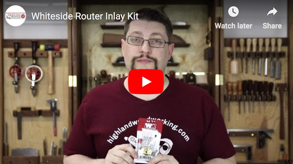 Whiteside Router Inlay Kit