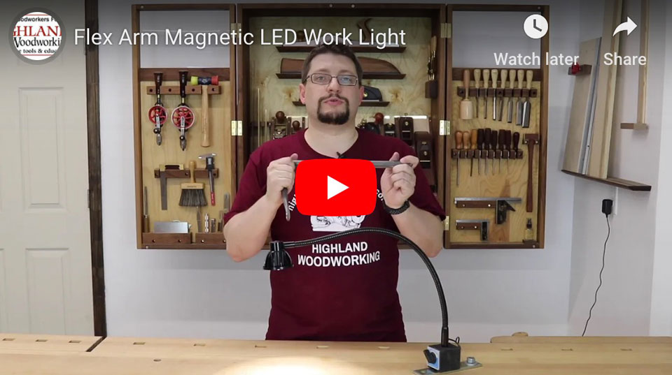 Flex Arm Magnetic LED Work Light