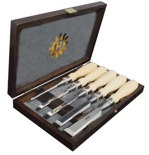 Narex Richter Cryo-Treated Bevel Edged Chisels - Set of 5