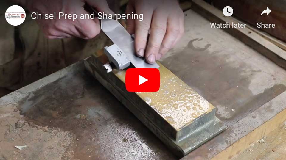 how to sharpen your chisels