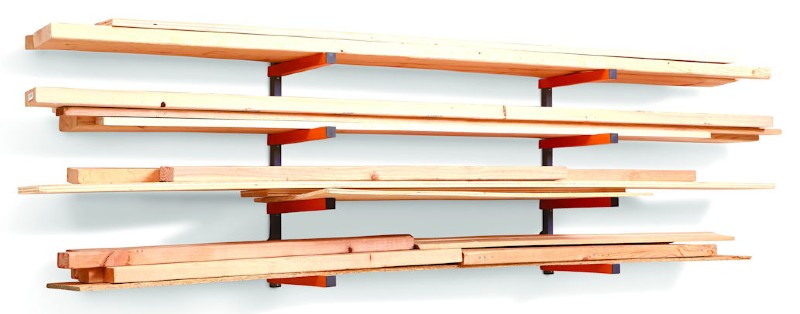 Portamate 4-Shelf Lumber Rack