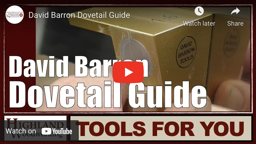 David Barron Dovetail Guides