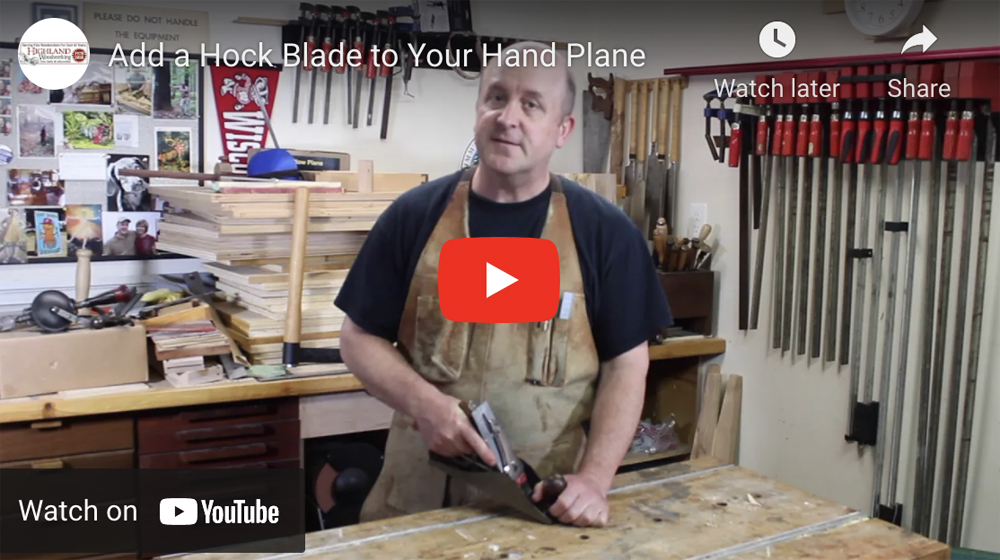 How to Add a Hock Blade to Your Hand Plane