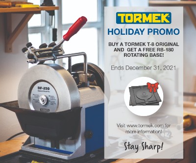 Tormek T8 Sharpening