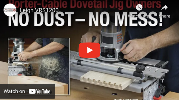 Leigh VRS1200 Vacuum and Router Support