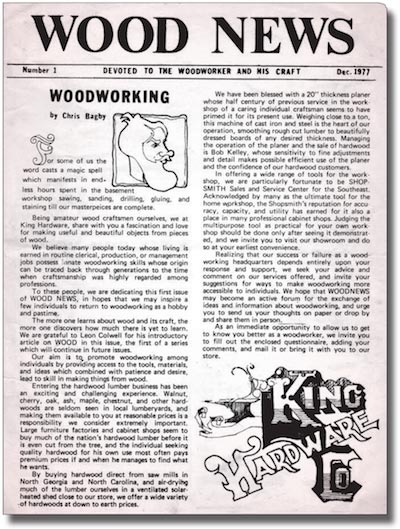 Woodworking Tool Catalog