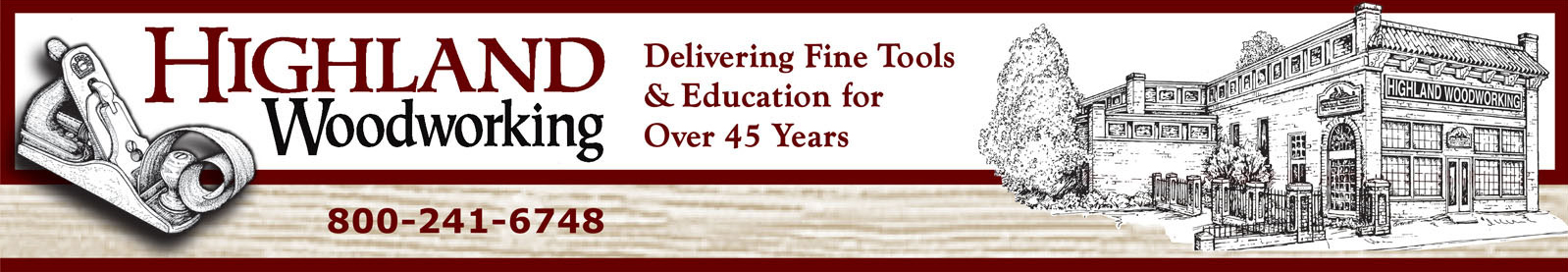 Go to Highland Woodworking website