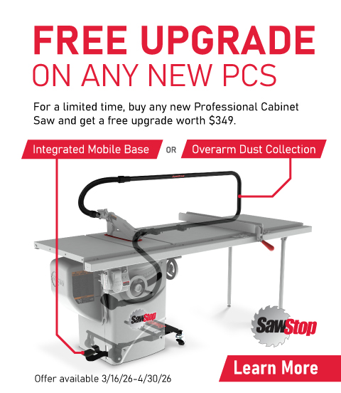 SawStop promotional information