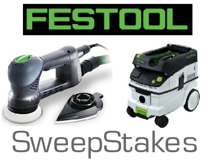 Festool Sander Sweepstakes