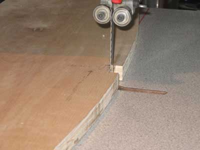 Bandsaw Jig for Perfect Arcs