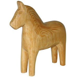Whittle a Swedish Dala Horse