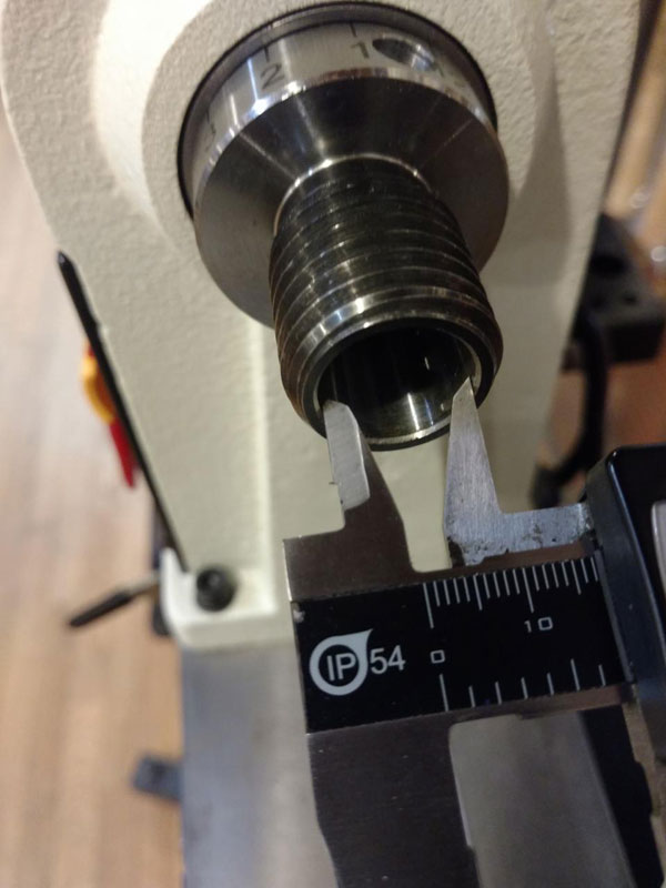 Morse Taper Sizing