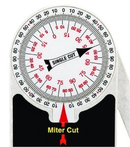 Closeup of Starrett 505-series Dial