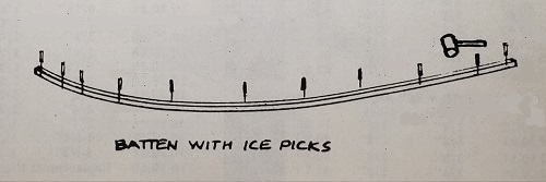 Batten With Ice Picks
