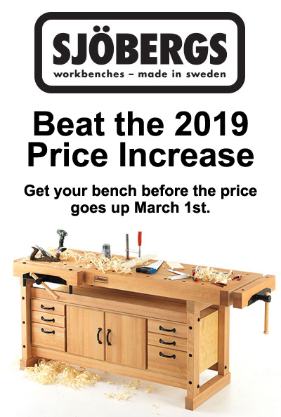 Sjobergs Price Increase
